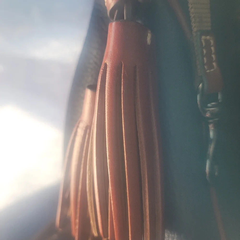 Dooney & Bourke Navy, Brown Leather Handbag Set - Picture 13 of 16